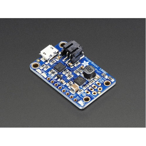 Adafruit PowerBoost 1000 Charger (Rechargeable 5V Lipo USB Boost 1A