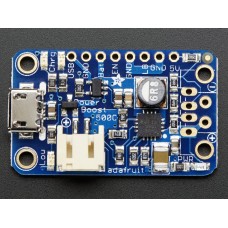 Adafruit PowerBoost 500 Charger (Rechargeable 5V Lipo USB Boost @ 500mA+)