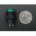 16mm Illuminated Pushbutton (Green Latching On/Off Switch)