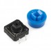 Round Tactile Button Switch (Blue Momentary)