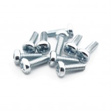 M2 x 6mm Steel Pan Head Phillips Screw (Pack of 10) M2 x 6mm Steel Pan Head Phillips Screw (Pack of 10)