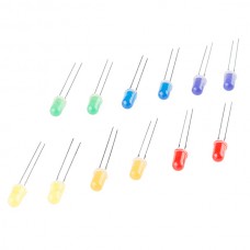 LED Rainbow Pack (5mm PTH)