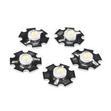 3W Aluminum PCB LED Cool White (5 Pack)