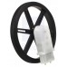 Pololu Wheel Pair (Black 80×10mm)