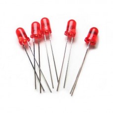 Basic 5mm LED Red (Pack of 5)