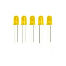 Basic 5mm LED Yellow (Pack of 5)