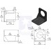Pololu Steel L-Bracket for NEMA 23 Stepper Motors