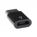 Micro USB to USB C Adapter (Black)