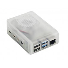 Raspberry Pi 4 Premium Case (Transparent)