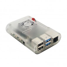 Raspberry Pi 4 ABS Case (Transparent)