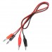 Banana to Alligator Cable Pair