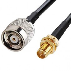 RP-SMA Female to RP-TNC Male RG58 Cable (6ft)