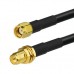 RP-SMA Male to RP-SMA Female RG58 Cable (16ft)