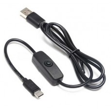 USB-C Cable with On/Off Switch (1m)