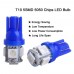 T10 5-SMD 5050 LED Bulb (Pack of 2)