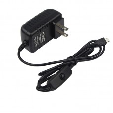 Micro USB Power Supply with On/Off Switch (5V 2.5A)