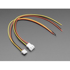 JST-XH 2.54mm Pitch 3-Pin Cable Matching Pair
