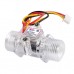 Clear Turbine Water Flow Sensor with 3-Pin JST